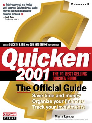 cover image of Quicken&#174; 2001